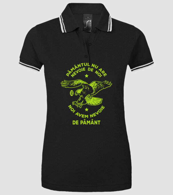 pământul nu are nevoie de noi, noi avem nevoie de Pământ - Ziua Pământului model negru pe tricou