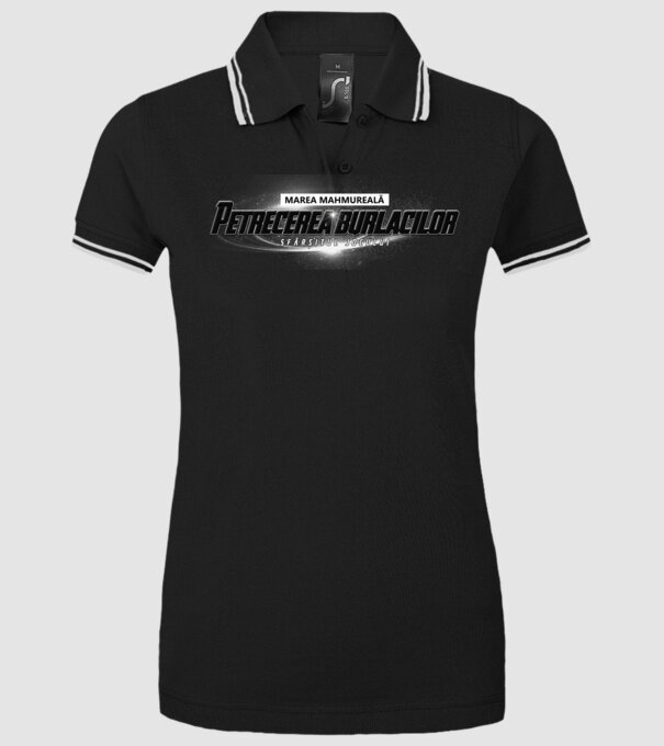 Petrecere de burlac Sfârșitul jocului model negru pe tricou
