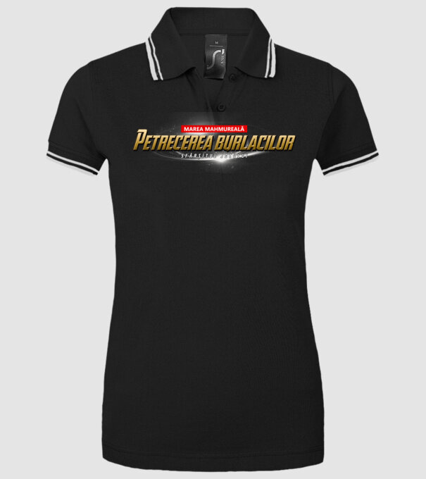 Petrecere de burlac Sfârșitul jocului model negru pe tricou