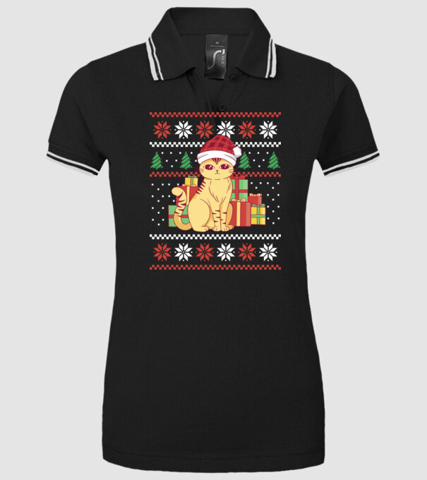 Pisici model negru pe tricou