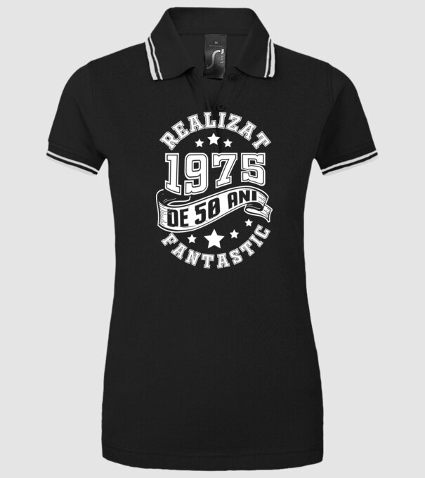 Realizat de fantastic - 1975 model negru pe tricou