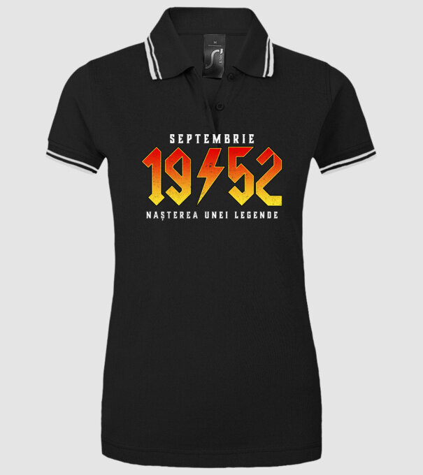 Septembrie - 1952 - nașterea unei legende model negru pe tricou