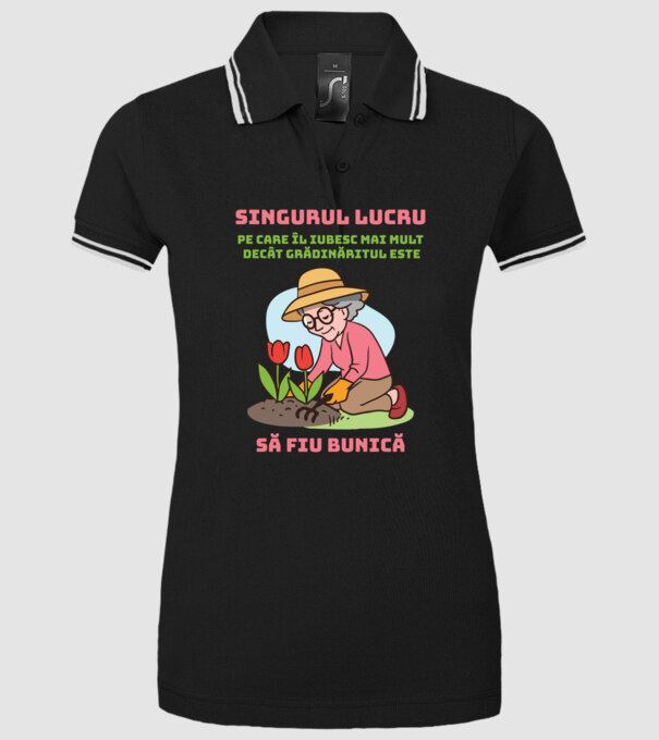 Singurul lucru model negru pe tricou
