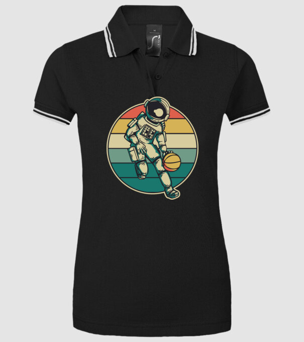 SpaceBall model negru pe tricou