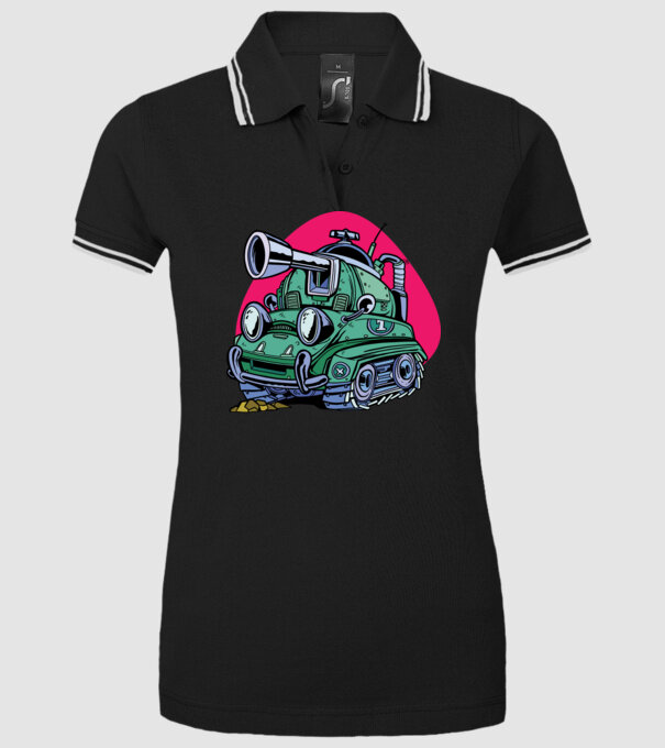 Tancuri model negru pe tricou