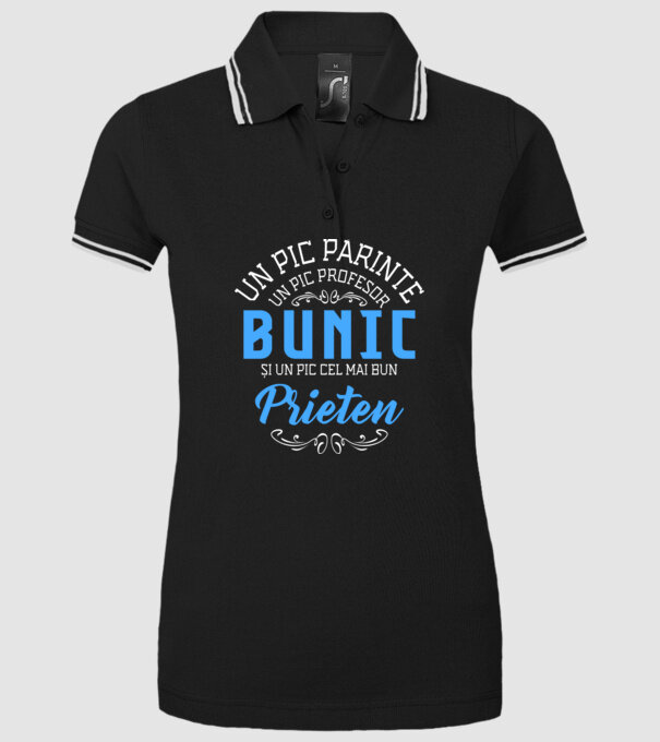 Un pic părinte, un pic profesor - bunic - și un pic cel mai bun prieten model negru pe tricou