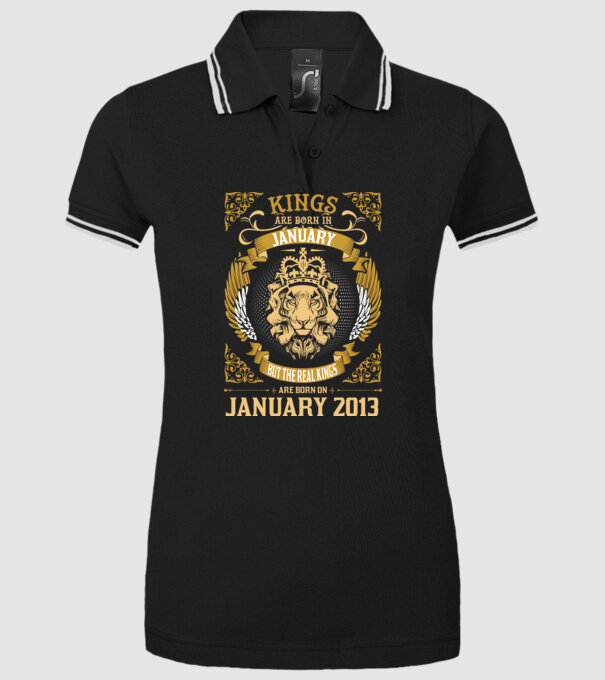Ziua de naștere a Leului 2013 january model negru pe tricou
