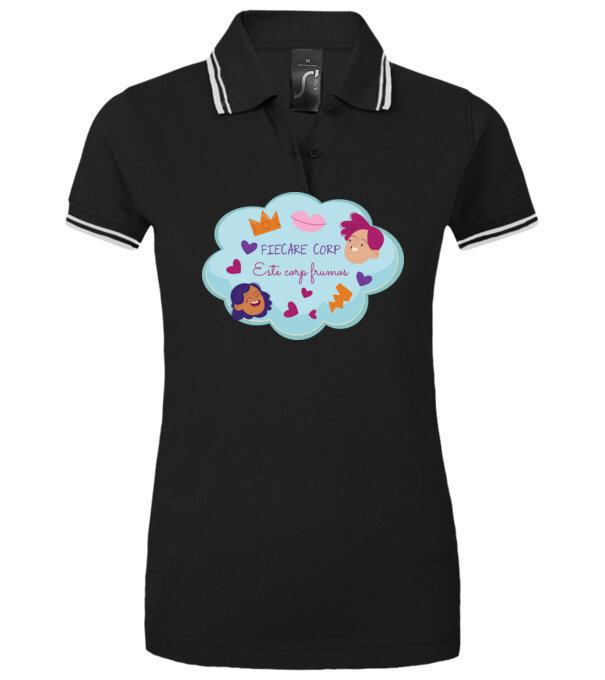  model  pe tricou