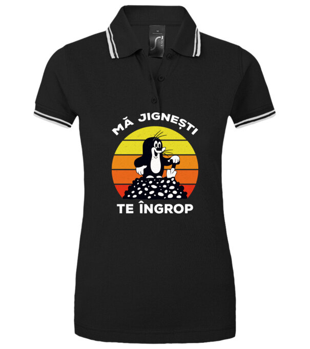  model  pe tricou