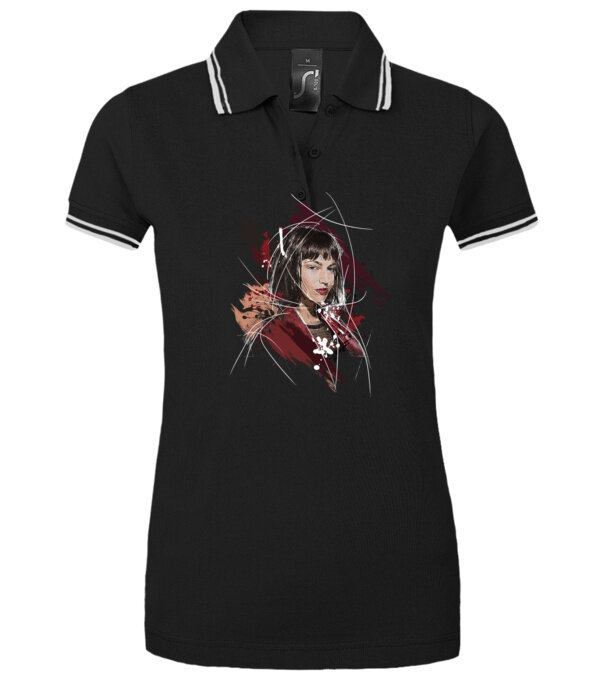  model  pe tricou