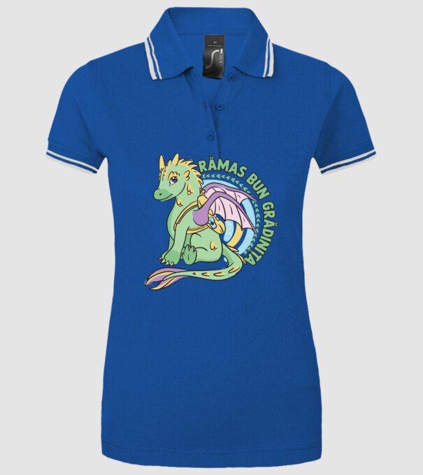 Rămas bun grădiniță model albastru regal pe tricou