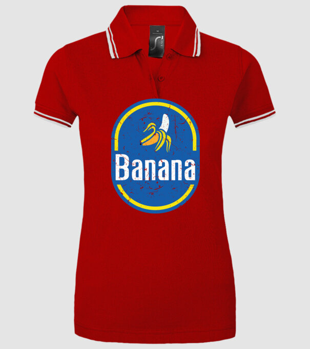 Banane carnaval model roșu pe tricou
