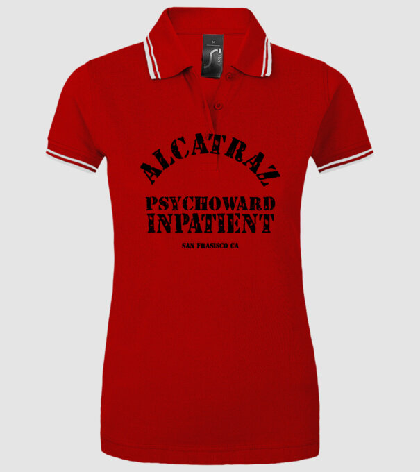 Închisoare carnaval model roșu pe tricou
