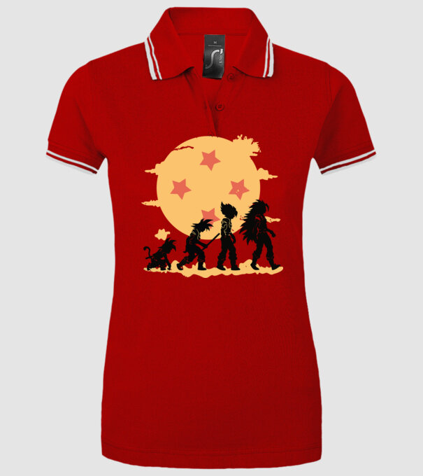 dragonball evolution model roșu pe tricou