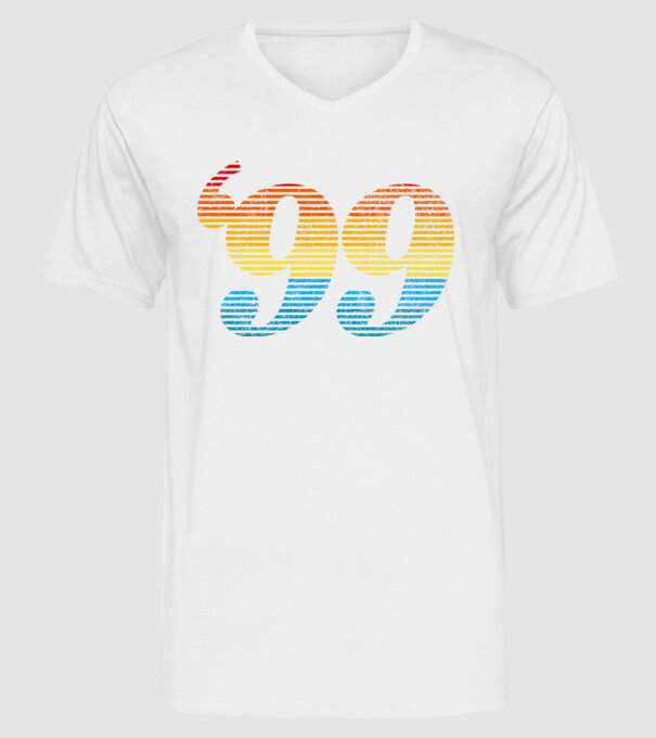 Retro Birthday 1999 model alb pe tricou