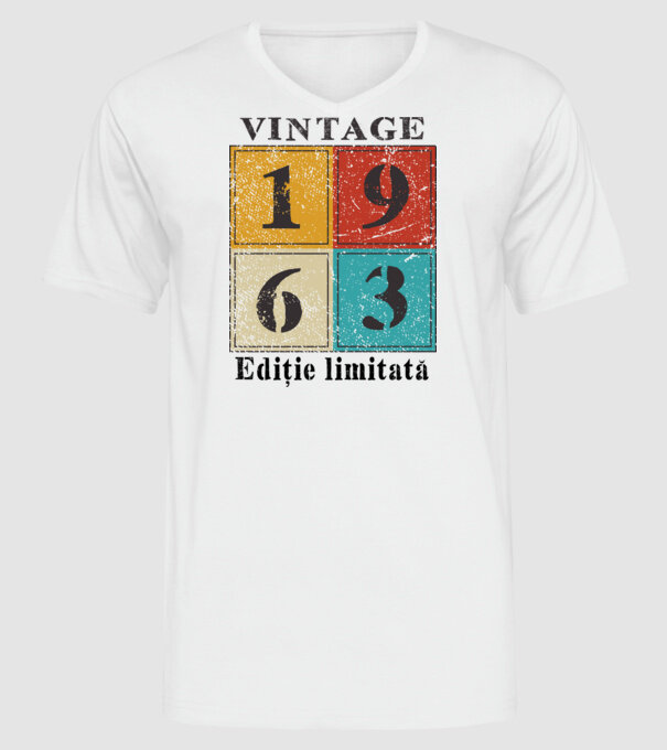 1963 - Ediție limitată model alb pe tricou