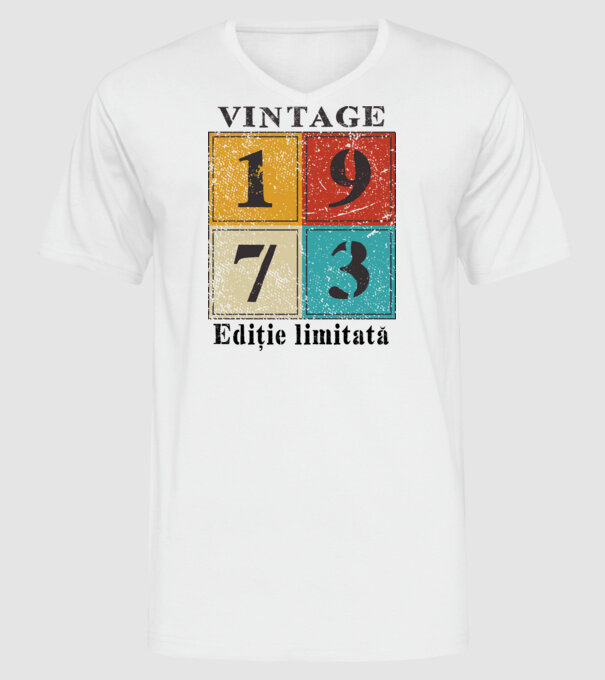1973 - Ediție limitată model alb pe tricou