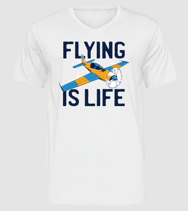 Avioane model alb pe tricou