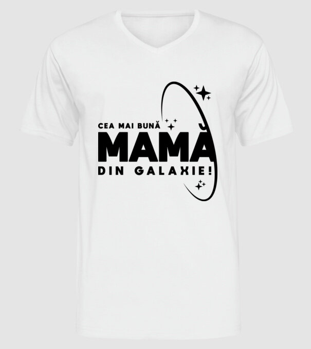 Cea mai bună bunică din Galaxie! model alb pe tricou