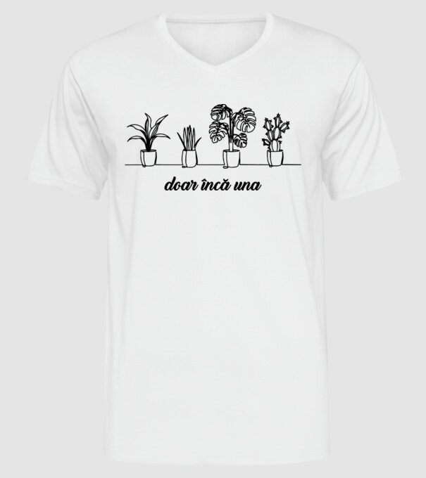 doar încă una model alb pe tricou