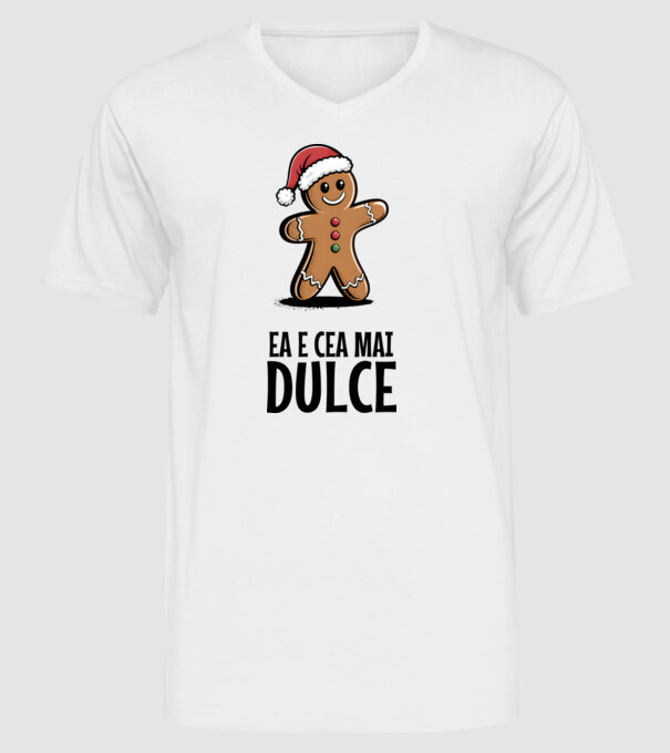 Ea e cea mai dulce alb model alb pe tricou