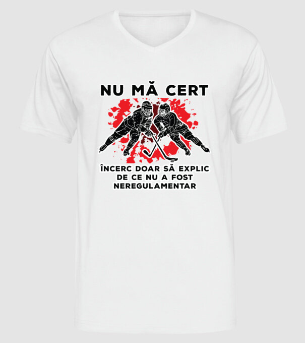Nu mă cert, încerc doar să explic de ce nu a fost neregulamentar model alb pe tricou