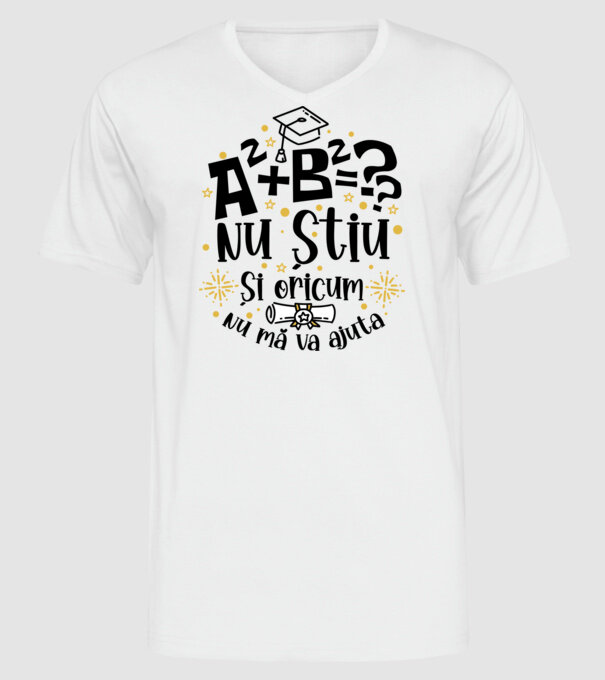 Nu știu, și oricum nu mă va ajuta model alb pe tricou