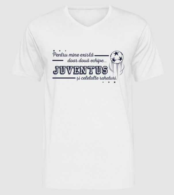 Pentru mine există doar două echipe, Juventus și celelalte rahaturi model alb pe tricou