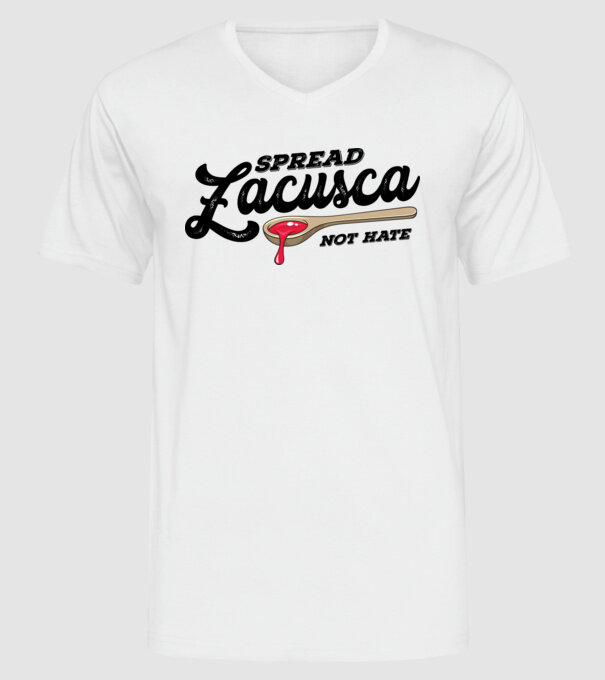 România Zacusca model alb pe tricou