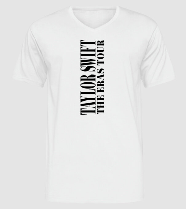 Taylor Swift Eras tour back 2 model alb pe tricou