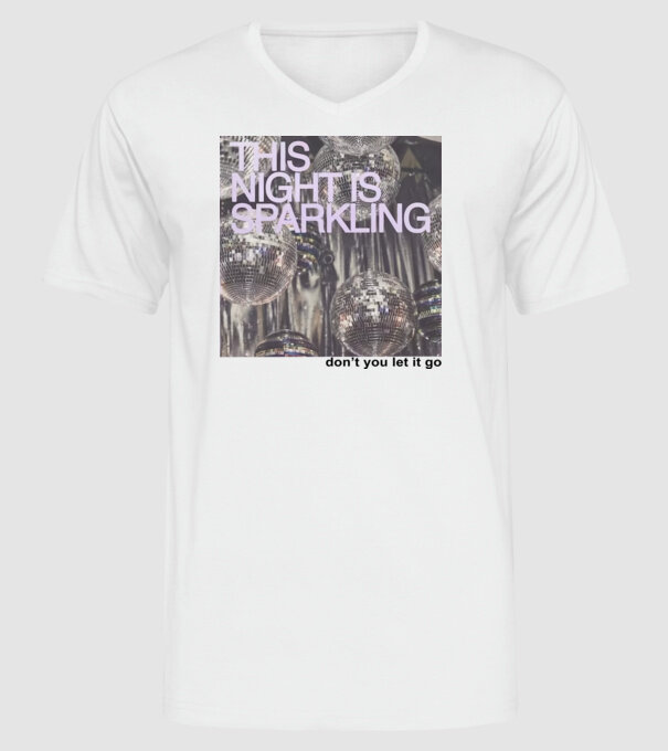 Taylor Swift this night 2 model alb pe tricou