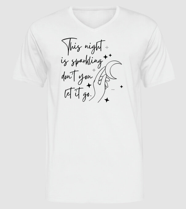 Taylor Swift this night model alb pe tricou
