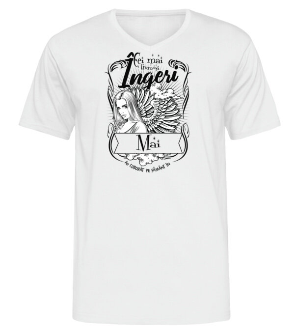  model  pe tricou