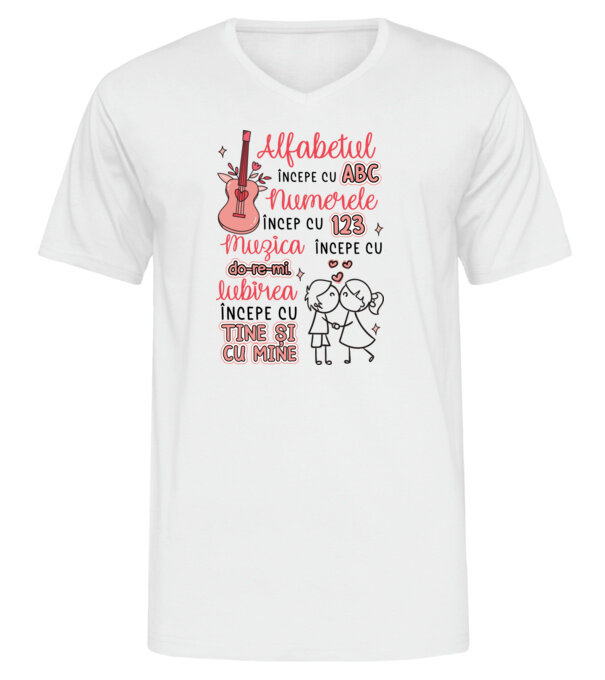  model  pe tricou