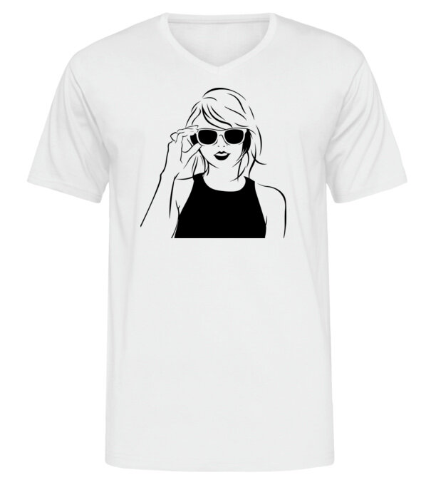  model  pe tricou