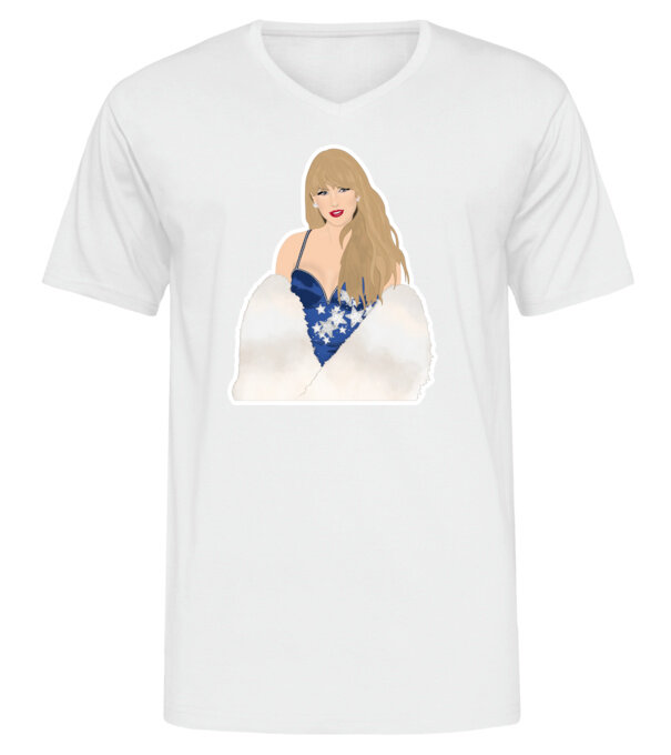  model  pe tricou