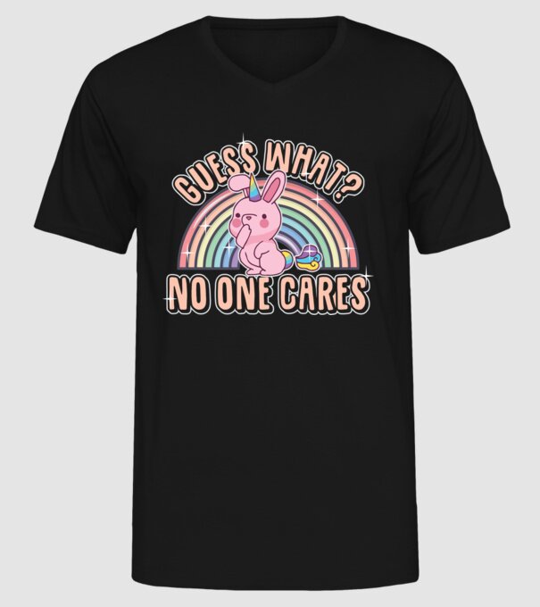 Guess what iepure-unicorn model negru pe tricou