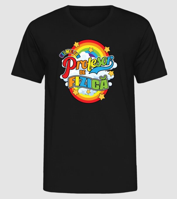 Cel mai bun fizică model negru pe tricou