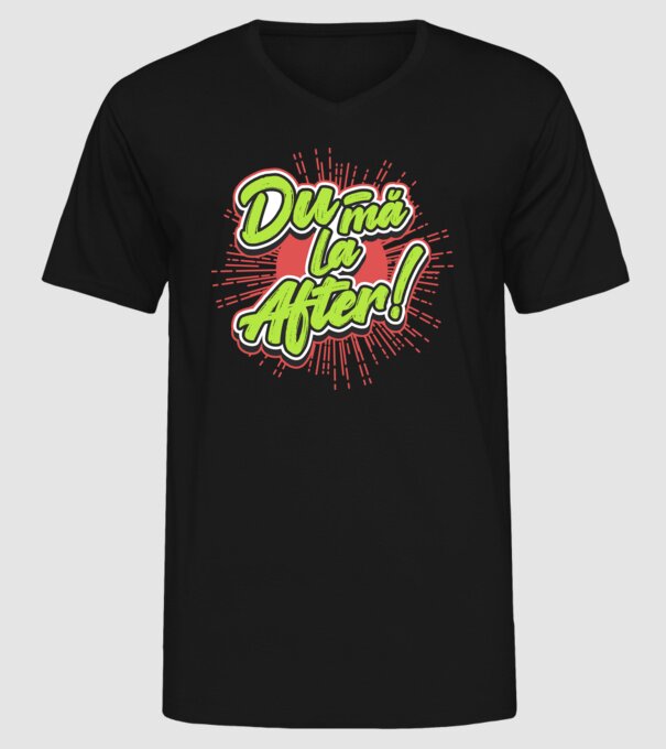 Du-mă la After model negru pe tricou