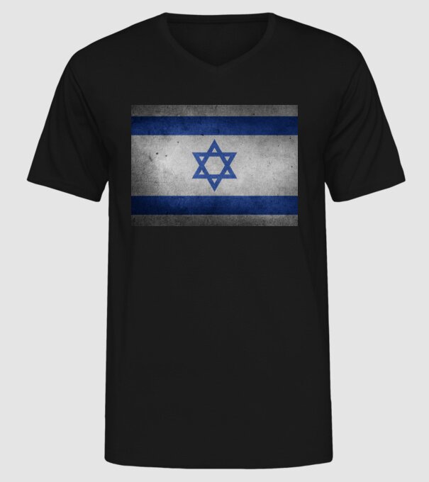 ISRAEL model negru pe tricou