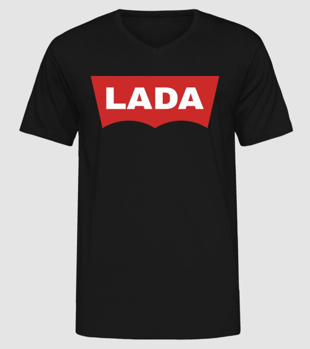 Lada Levis model negru pe tricou