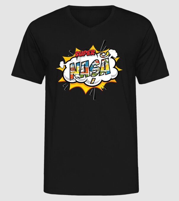 Nașă model negru pe tricou