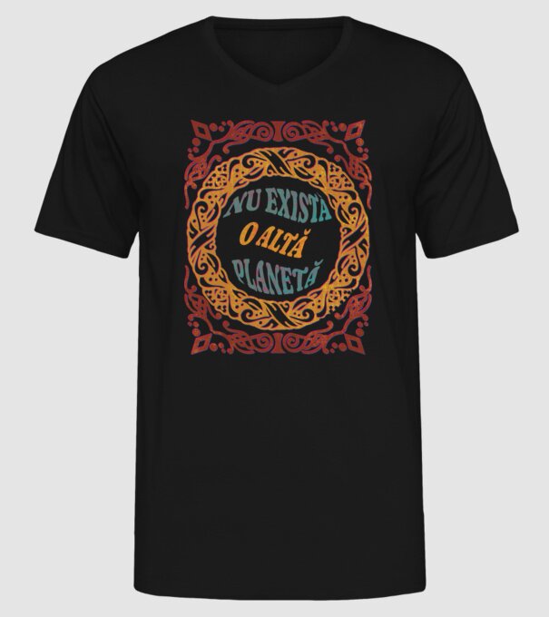 Nu există o altă planetă model negru pe tricou