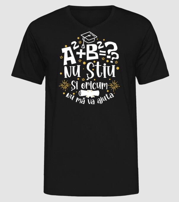 Nu știu, și oricum nu mă va ajuta model negru pe tricou