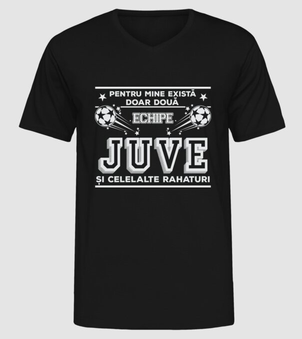 Pentru mine există doar două echipe, Juventus și celelalte rahaturi model negru pe tricou