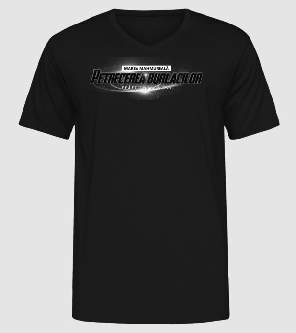 Petrecere de burlac Sfârșitul jocului model negru pe tricou