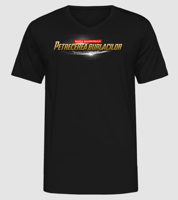 Petrecere de burlac Sfârșitul jocului model negru pe tricou