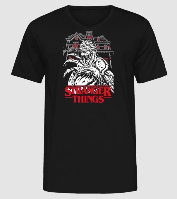 vecna model negru pe tricou