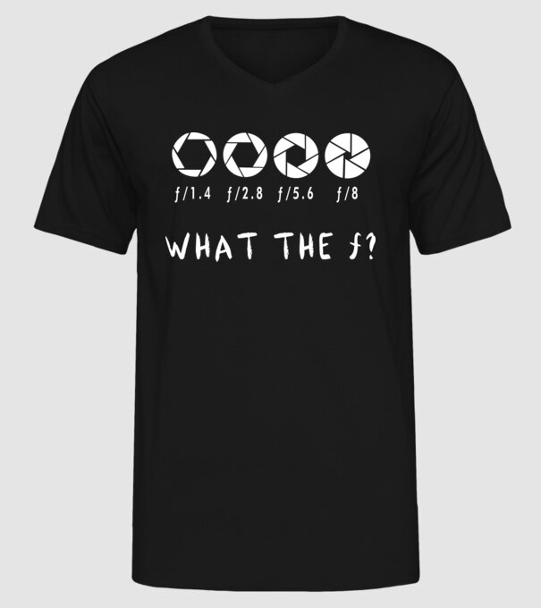 what the f model negru pe tricou