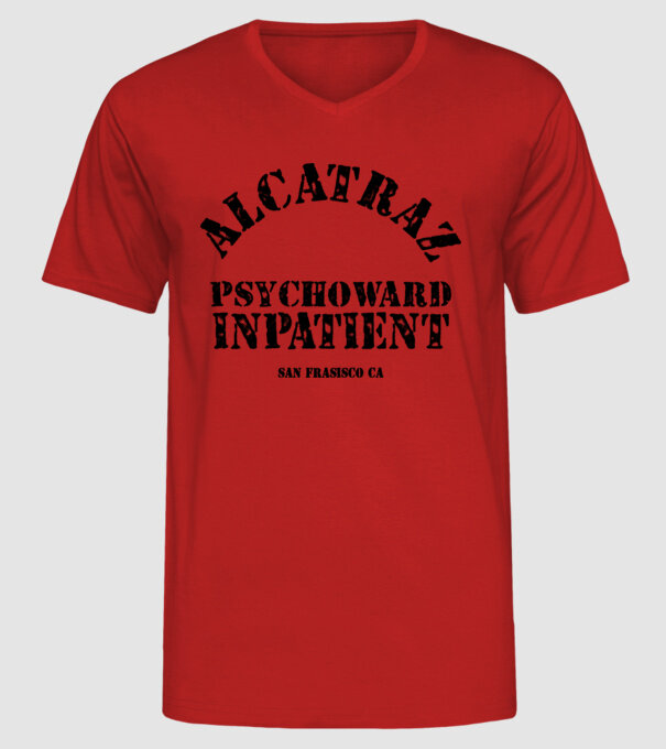 Închisoare carnaval model roșu pe tricou